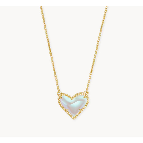 Kendra Scott Jewelry - Kendra Scott White Heart Pendant Necklace